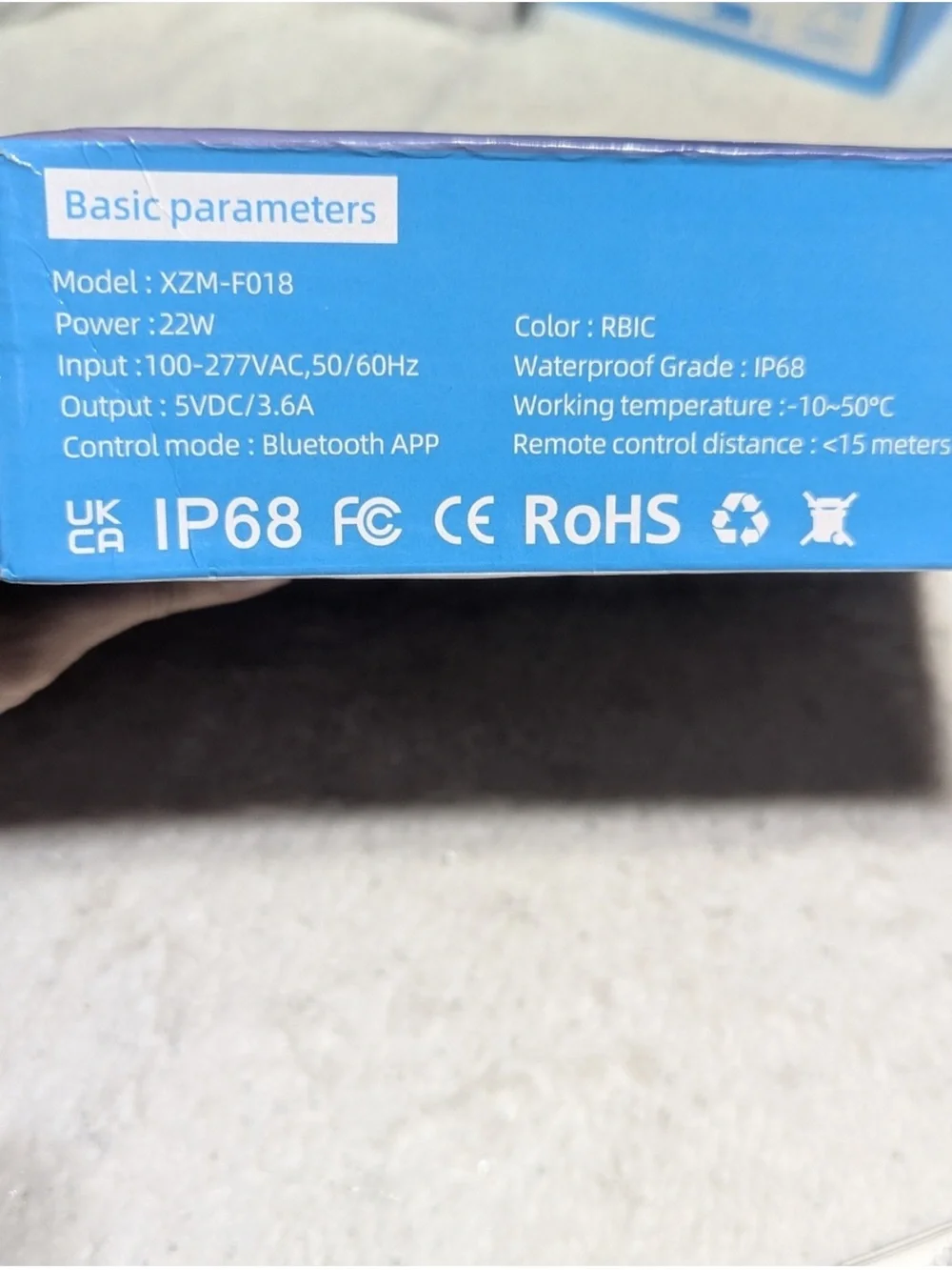PRIORARE Bluetooth LED Pool
Light Turtle RGB Waterproof App
Control - Picture 4 of 4